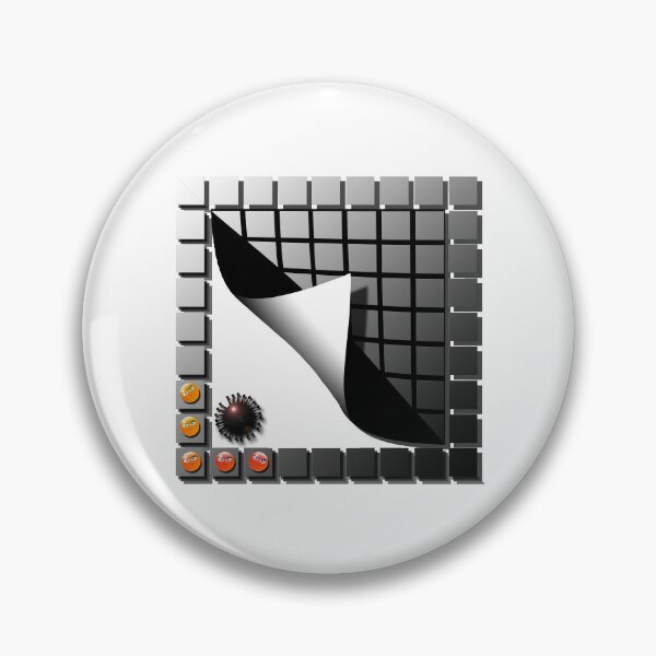 Item preview, Cube, Ball, Smiley, Corona, (305) (black) Decorative, Digital, Colorful, Abstract, designed and sold by Paszkan.