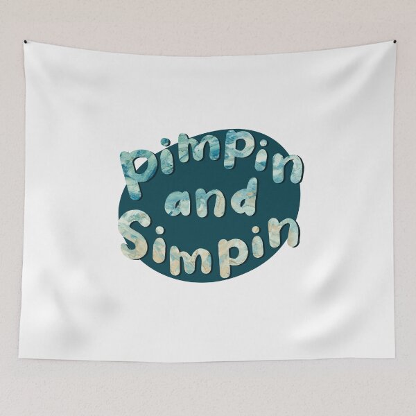 Item preview, Pimpin and Simpin  designed and sold by ashleyherkie.