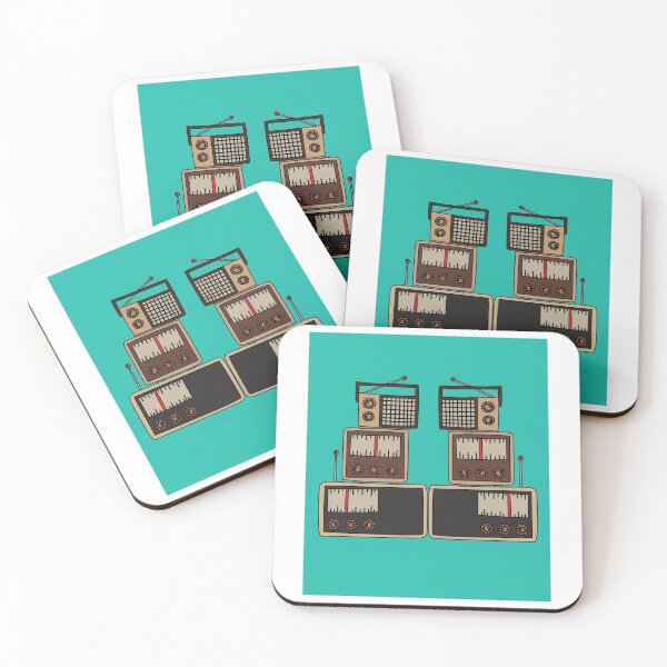 Item preview, Old Colorful Stylish Retro Music Radios designed and sold by flofin.