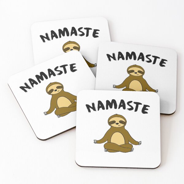 Item preview, Sloth Lover, Namaste, Yoga Lover designed and sold by KD Merch.