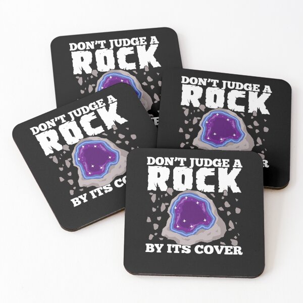 Item preview, Don't Judge A Rock By Its Cover Geologist Gift designed and sold by Marcid95.