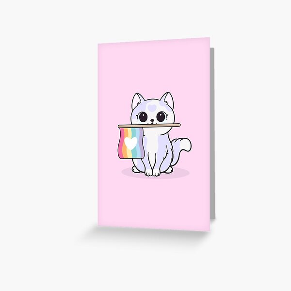 Pride Kitty | Nikury Greeting Card