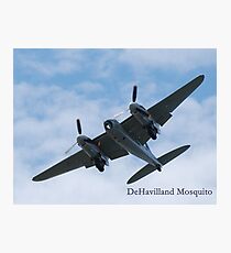 DeHavilland Mosquito Photographic Print