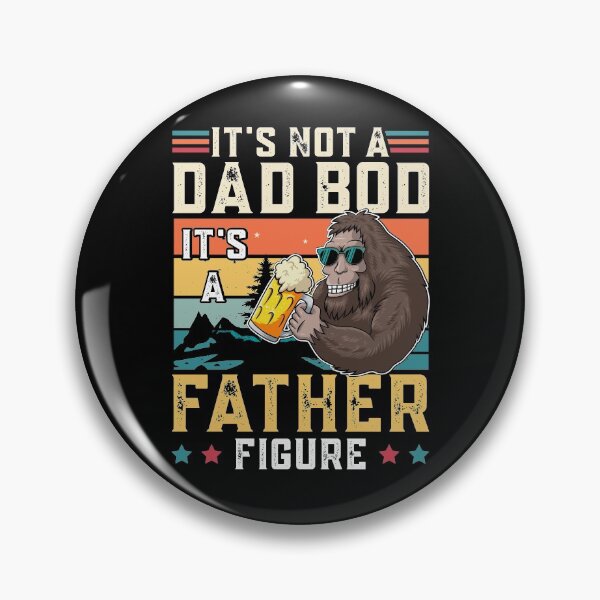 Item preview, Its Not a Dad Bod its a Father Figure Vintage Retro designed and sold by retrodesigner14.