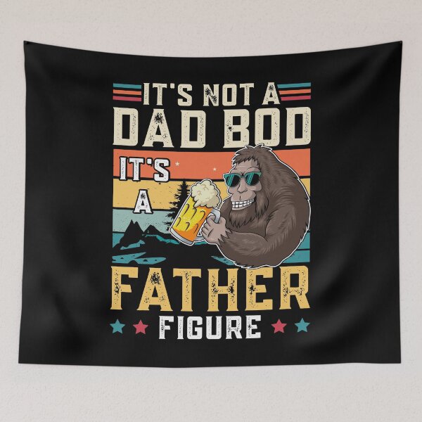 Item preview, Its Not a Dad Bod its a Father Figure Vintage Retro designed and sold by retrodesigner14.
