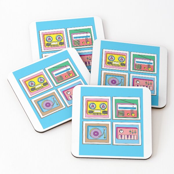 Item preview, Old Colorful Stylish Retro Music Radios designed and sold by flofin.