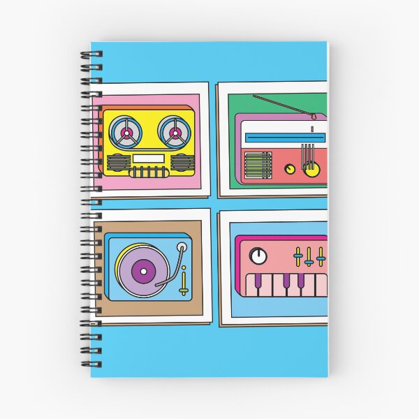 Item preview, Old Colorful Stylish Retro Music Radios designed and sold by flofin.