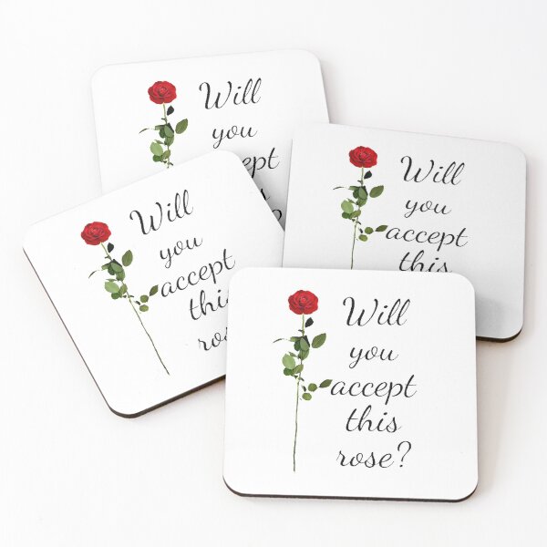 Item preview, Will You Accept This Rose, Bachelorette designed and sold by kubrangle.