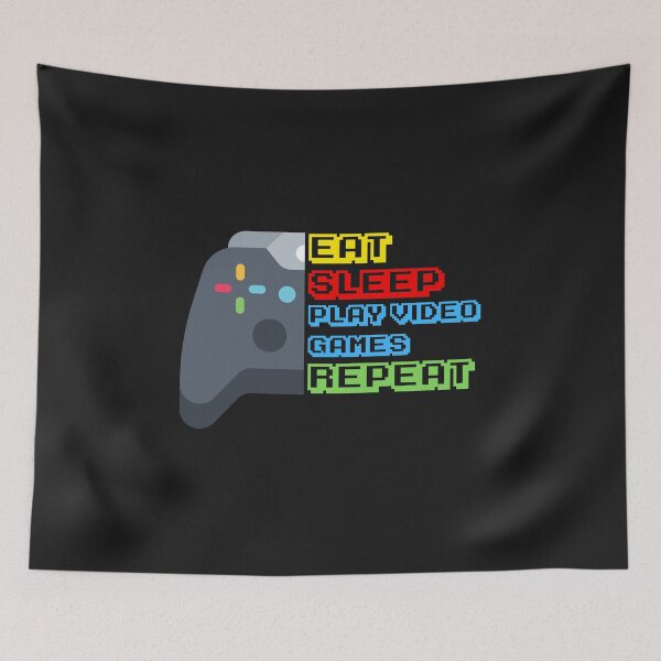 Item preview, Vintage Retro Gamer - Eat, Sleep, Play Games. Repeat designed and sold by laiwole.
