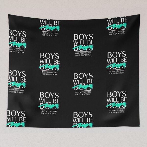Item preview, Boys will be held accountable designed and sold by ForStrong.