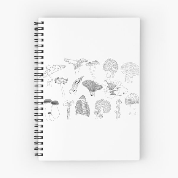 Aperçu de l'œuvre champignons créée et vendue par ofspaceandtime.
