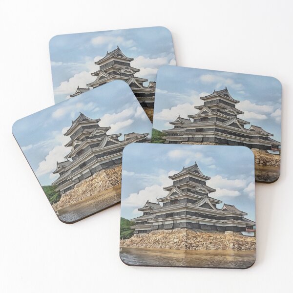 Item preview, Matsumoto keep tower, Old Japanese Historic castle designed and sold by TanyDi.