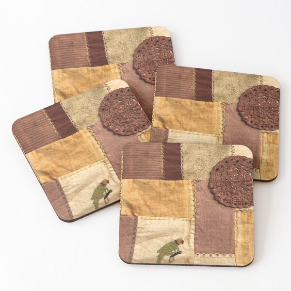 Item preview, natural dyed patchwork designed and sold by srasti gupta.