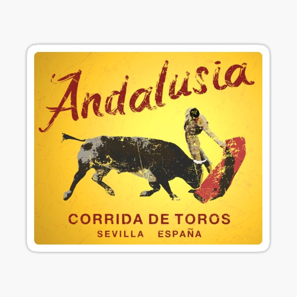 Item preview, Seville Spain Andalusia Vintage Bullfight designed and sold by IronEcho.