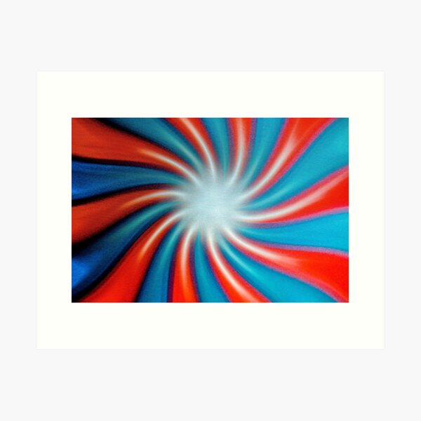 Vista previa del artículo con la obra «Crazy Colors», diseñado y vendido por Mauricio Santana.