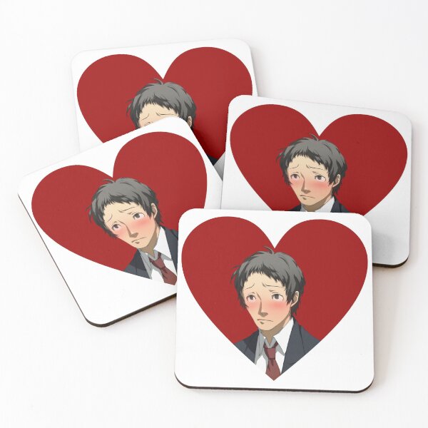 Item preview, Tohru Adachi Portrait (Blushing Heart) designed and sold by ale-rose.