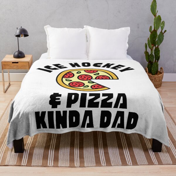 Item preview, Ice hockey & pizza kinda dad designed and sold by TheGreenGoat.