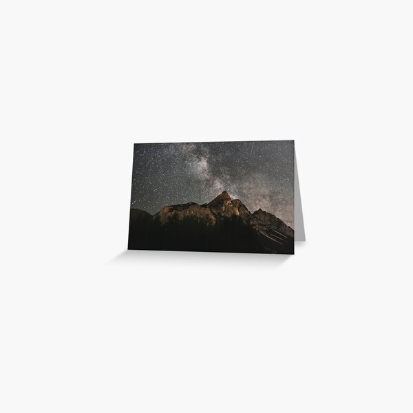 Item preview, Milky Way Over Mountains- Landscape Photography designed and sold by regnumsaturni.