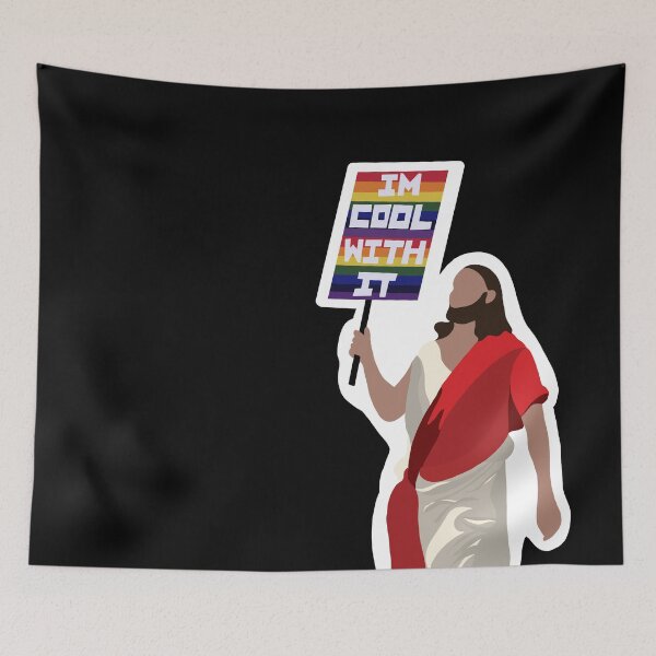 Item preview, Gay Jesus designed and sold by OliviaSwanee.