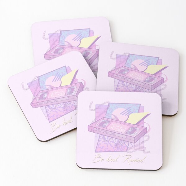 Item preview, Be kind, rewind 80s VHS  designed and sold by Pastel Magic.