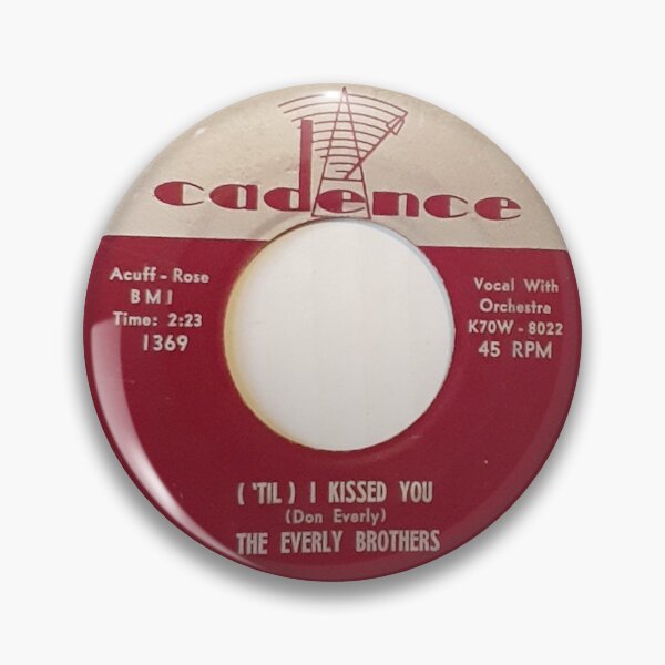 Item preview, The Everly Brothers, Rock & Roll, 45, record, 'Til I Kissed You, 50s , Rockabilly designed and sold by Vintaged.
