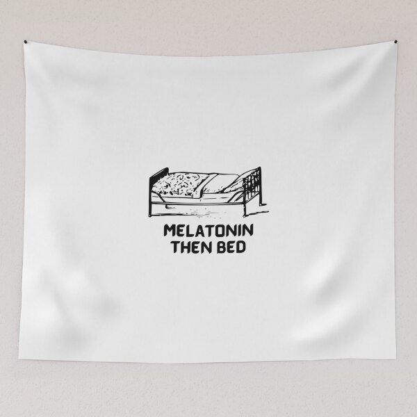 Item preview, Melatonin Then Bed designed and sold by CalledEclectic.