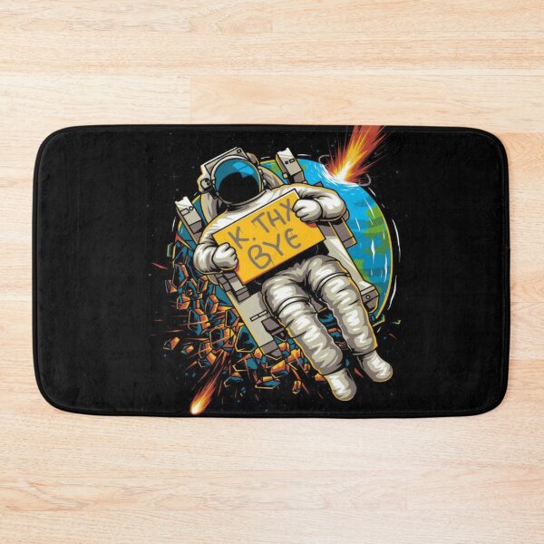 Item preview, K thx Bye | Astronaut Graphic Design  designed and sold by VintagePrada.