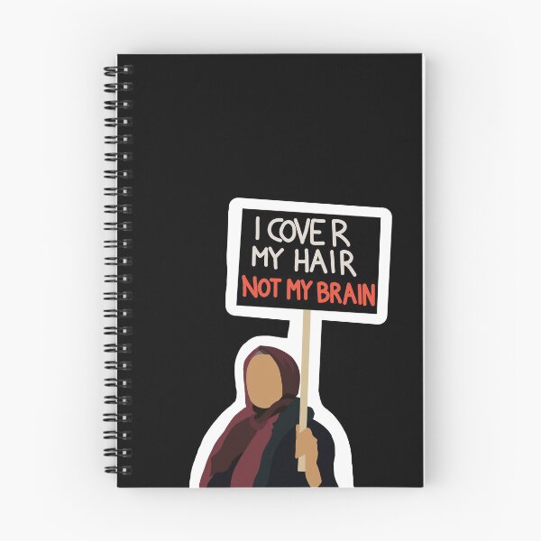 Item preview, I Cover My Hair, Not My Brain designed and sold by OliviaSwanee.