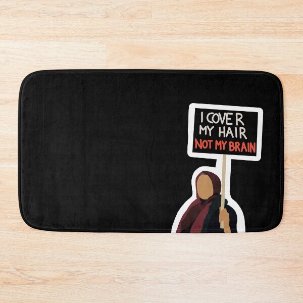 Item preview, I Cover My Hair, Not My Brain designed and sold by OliviaSwanee.