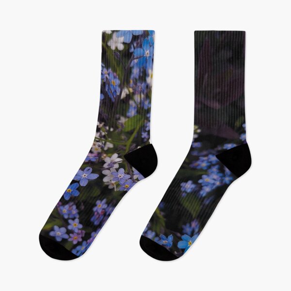 Item preview, Blue Forget-Me-Nots Flowers designed and sold by EvelinePatterns.