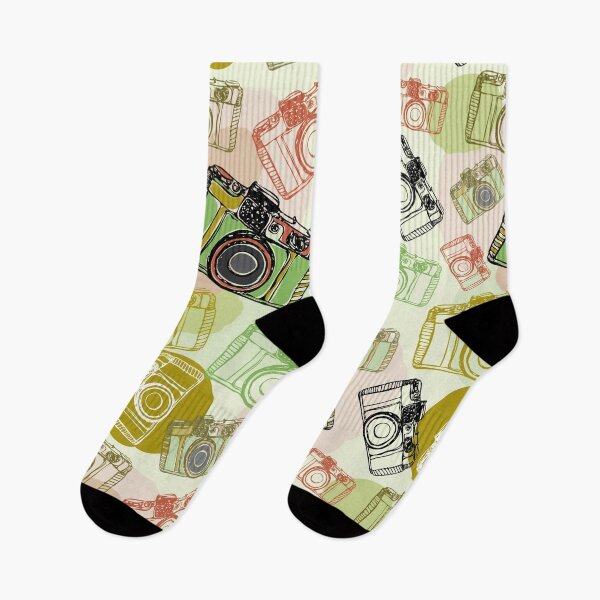 Item preview, Retro Camera Pattern designed and sold by WhatsaJP.