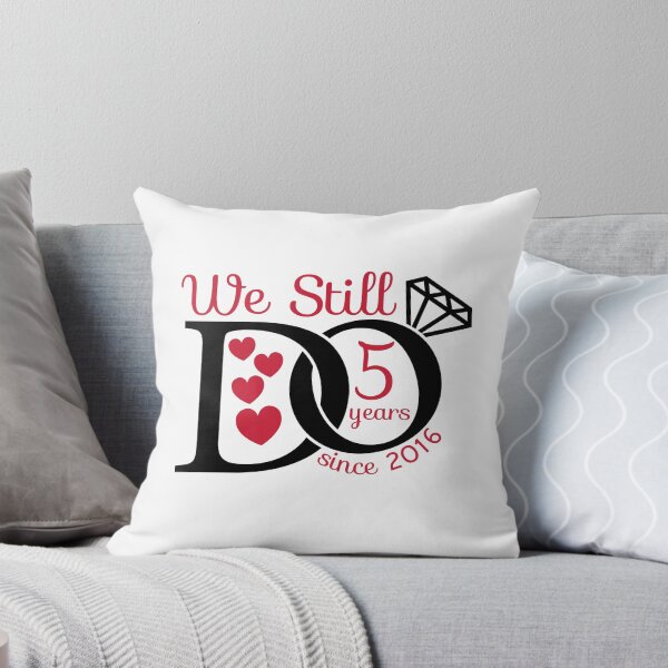 Item preview, We Still Do Since 2016 ,  5th Anniversary , 5th Wedding Anniversary, 2016 Wedding , 5 Years of Marriage designed and sold by KunKhalil.