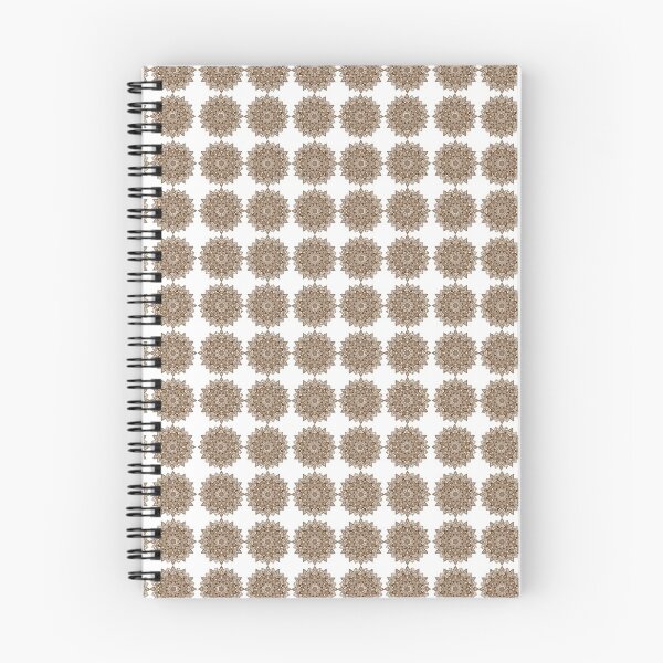 Item preview, Beautiful White And Brown Floral Pattern designed and sold by Preetydesign.