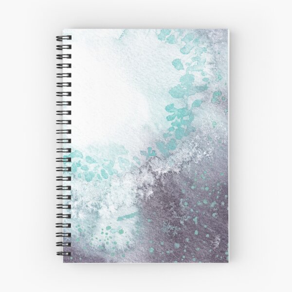 Item preview, Teal colored spots on textured gray background designed and sold by IrinaIkar.