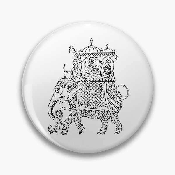 Item preview, Raja on an elephant designed and sold by Carocas20.