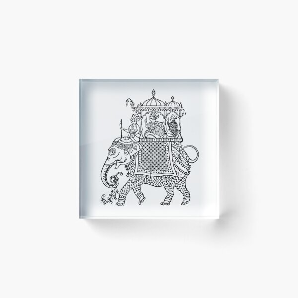 Item preview, Raja on an elephant designed and sold by Carocas20.