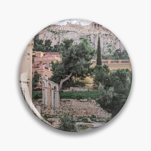 Item preview, Acropolis and Roman Agora, Athens, Greece designed and sold by DFLC Prints.