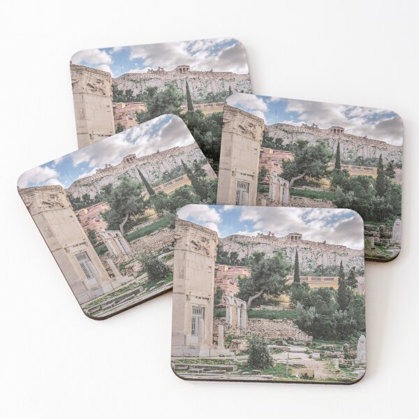 Item preview, Acropolis and Roman Agora, Athens, Greece designed and sold by DFLC Prints.