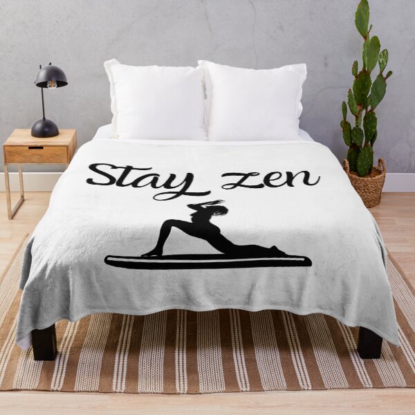Item preview, sup yoga, stay zen, paddleboard, stand up paddle,  designed and sold by Smileycreation.