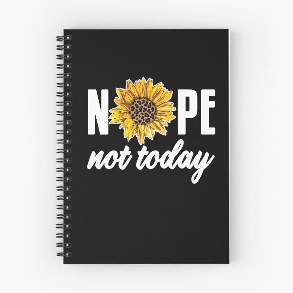 Item preview, Nope Not Today Yellow Sunflower designed and sold by JodyzDesigns.