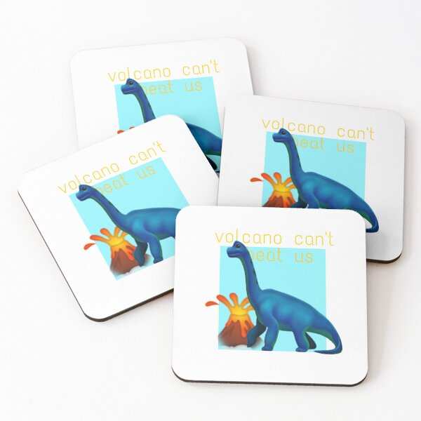 Item preview, Dinosaur and Volcano  designed and sold by SLVADORDALY.