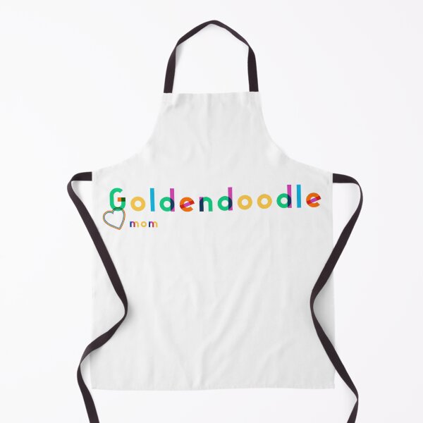 Item preview, Goldendoodle Mom Rainbow lettering - Modern Design - Heart accent designed and sold by 8PawsStudio.