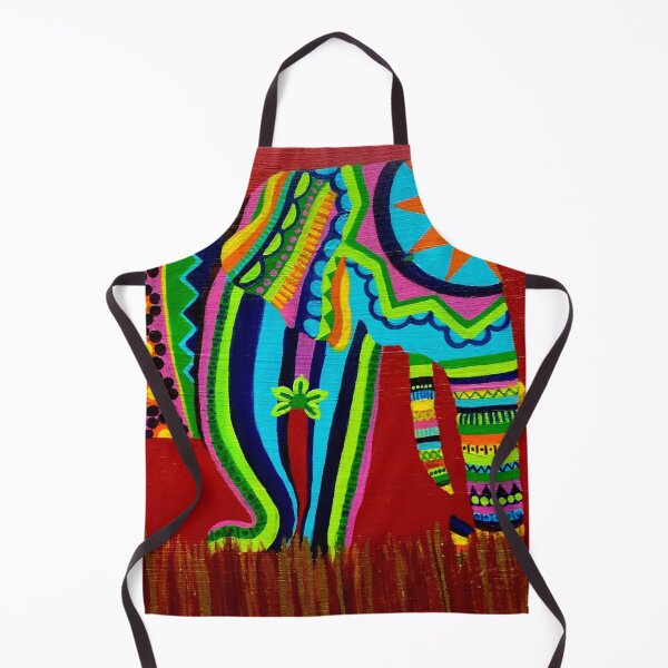 Item preview, Funky Patterned Elephant designed and sold by Ashley Baldwin.