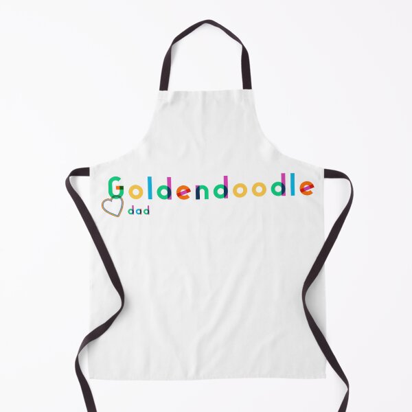 Item preview, Goldendoodle Dad Rainbow lettering - Modern Design - Heart accent designed and sold by 8PawsStudio.