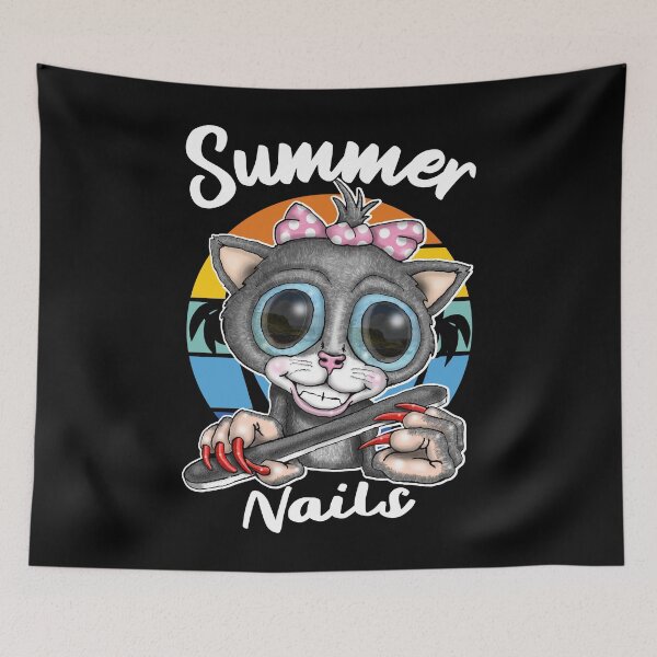 Item preview, Summer Nails Funny Cat Claws designed and sold by Status71.