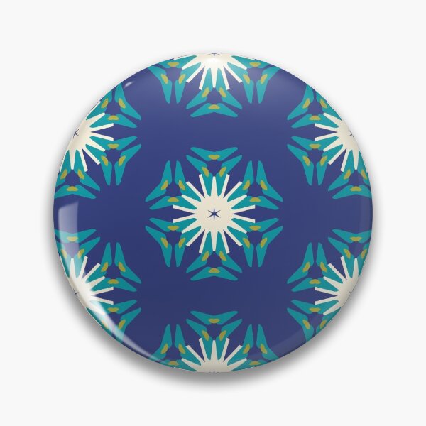 Item preview, Diseño moderno de flores y estrellas 02 Color 01 designed and sold by Stefanie Boike.