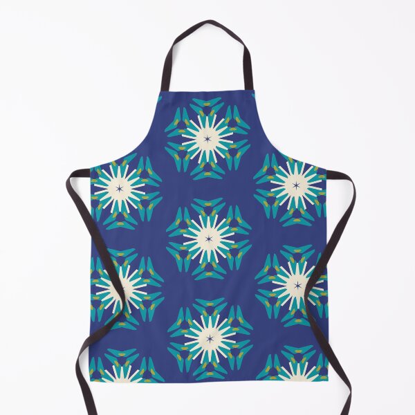 Item preview, Modern Star Flower Pattern Artwork 02 Color 01 designed and sold by Stefanie Boike.