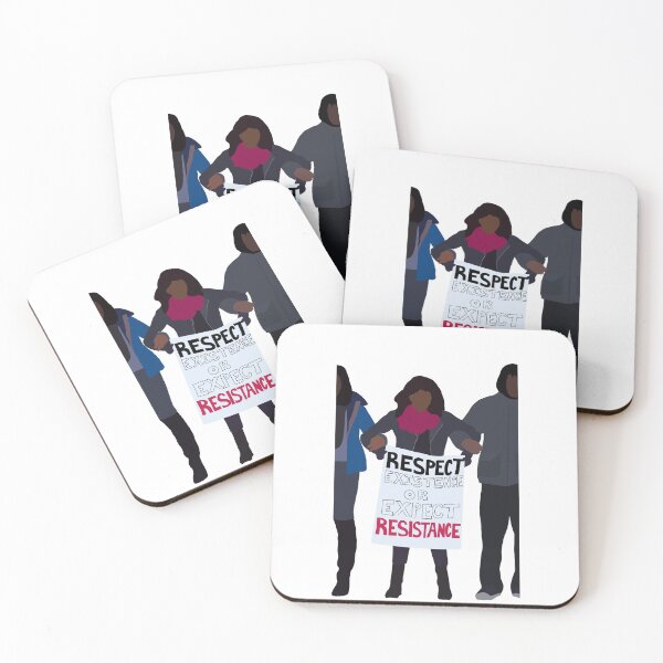 Item preview, Respect Existence or Expect Resistance Protestor designed and sold by OliviaSwanee.