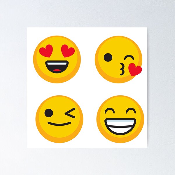 Sheesh Emoji Poster – Realistic Emojis