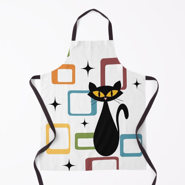 Item preview, Mid Century black cat designed and sold by BattaAnastasia.